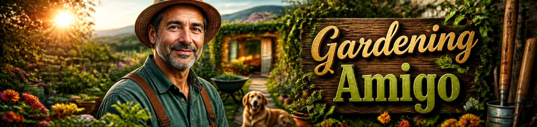 Marcel, the Gardening Amigo