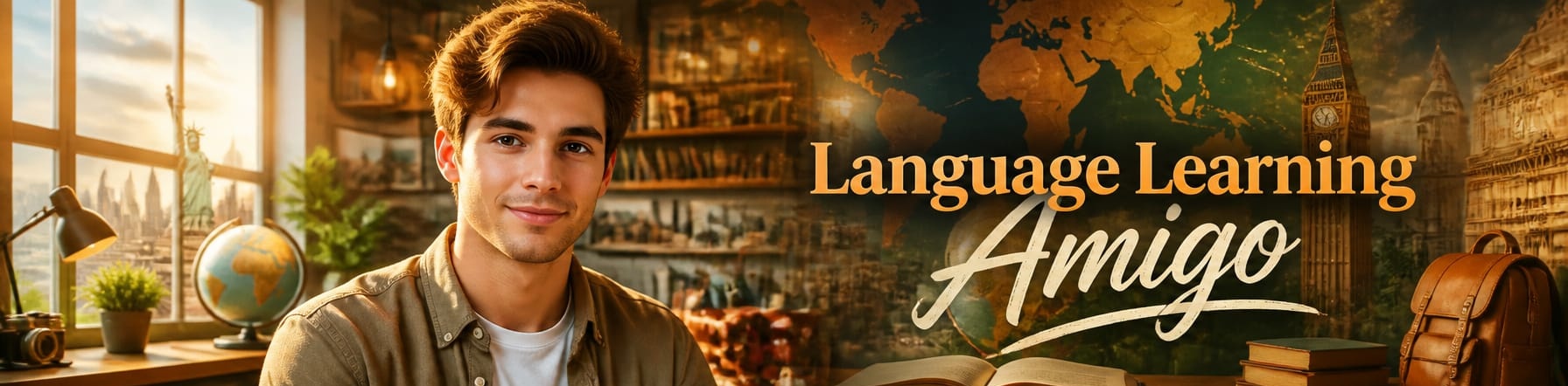 Liam, the Language Learning Amigo