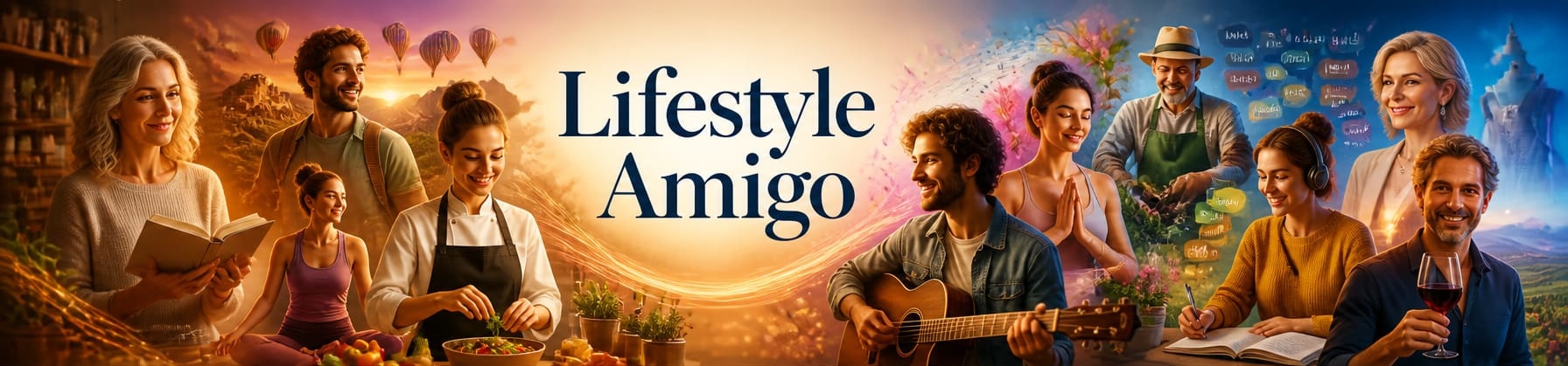 A collection of Lifestyle Amigos for different interests and areas of life
